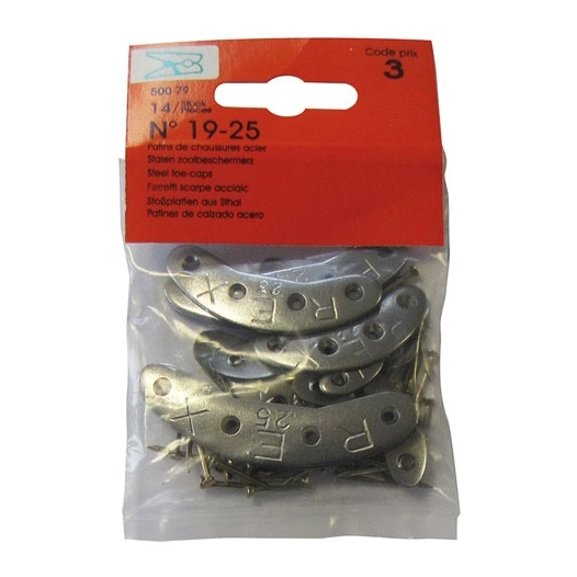 Fers de chaussures 19 à 25mm - VYNEX