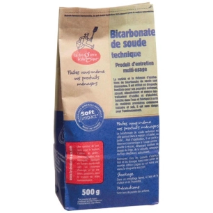 Bicarbonate de soude 500g - LA DROGUERIE ECOLOGI