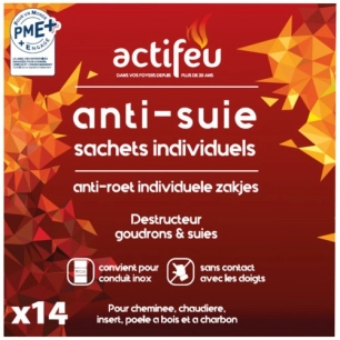 Anti suie actifeu dose individuelle boite de 14 - ACTIFEU
