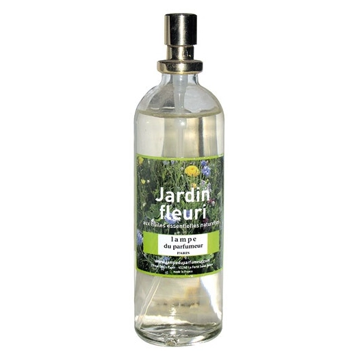 Vaporisateur d'ambiance 100ml jardin fleuri - LAMPE DU PARFUMEUR