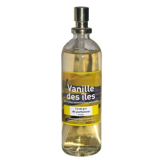 Vaporisateur d'ambiance 100ml vanille des îles - LAMPE DU PARFUMEUR