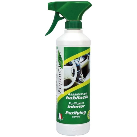 Assainissant habitacle pulverisateur 500ml Superclean - SUPERCLEAN