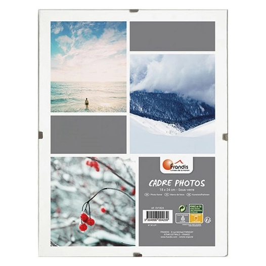 Cadre sous verre 18x24 cm - FRANDIS