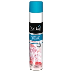 Boldair destructeur d'odeurs framboise pivoine 500ml - BOLDAIR