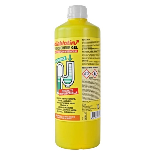 Déboucheur gel 1 L - DIABLOTIN