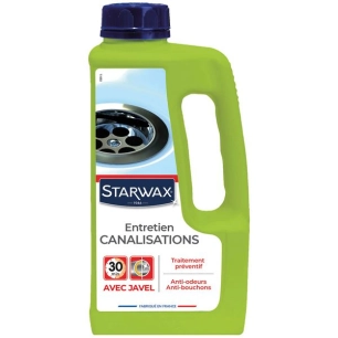 Entretien canalisations javel 1l - STARWAX