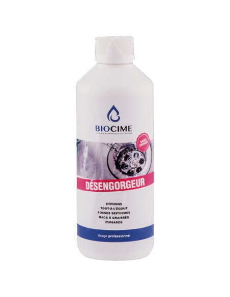 Désengorgeur biologique usage pro - 500 mL - BIOCIME