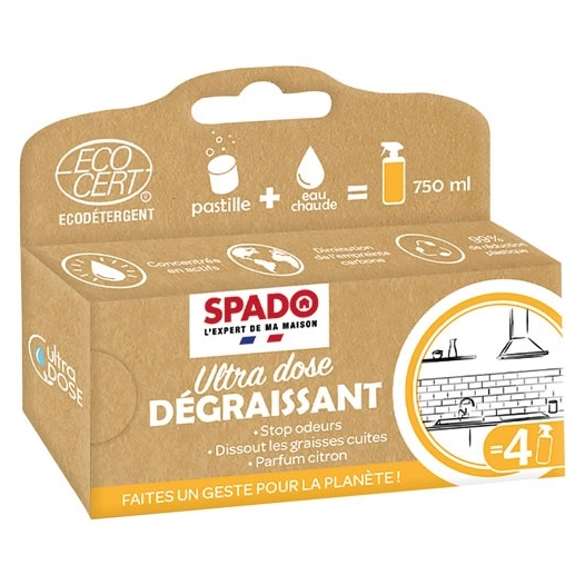 Spado ultra dose degraissant ecocert 4x8g - SPADO