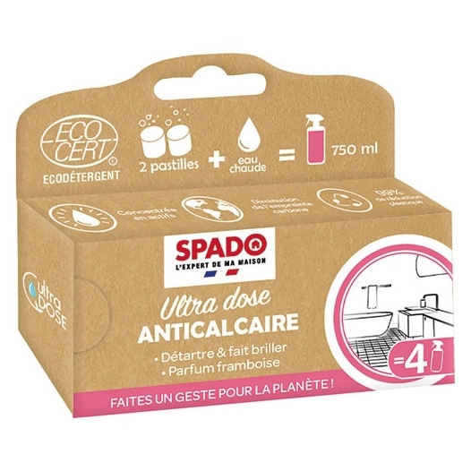 Spado ultra dose anti-calcaire Ecocert concentre à diluer x - SPADO