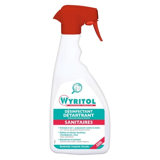 Wyritol désinfectant détartrant sanitaires 750ml - WYRITOL