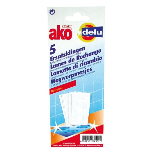 Lame de rechange p/raclette vitrocéramique x5 104502 - MINKY