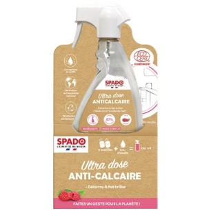 Tablettes x2 starter kit anti calcaire ecocert 750ml - SPADO