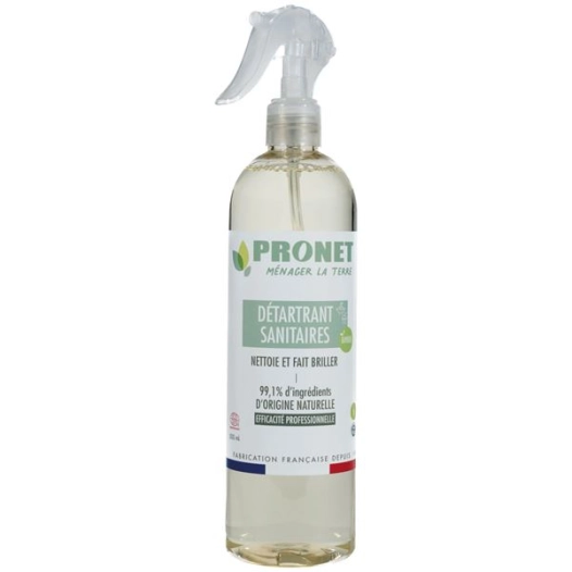 Detartrant sanitaire ecocert 500ml - PRONET NATURE