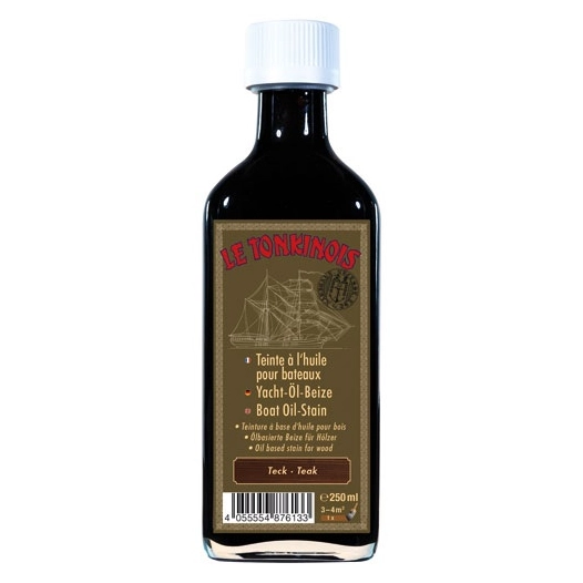 Huile teintée teck 0.25l - LE TONKINOIS