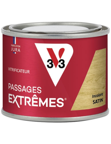 Vitrificateur passages extrêmes incolore satin 125 ml - V33