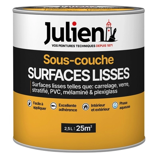 Julien s/couche surfaces lisses 2.5l - JULIEN