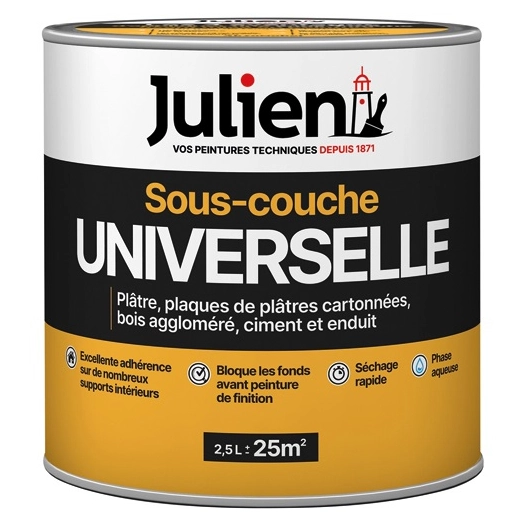 Julien s/couche universelle 2.5l - JULIEN