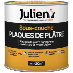 Julien s/couche j6 plaque platre 2.5l - JULIEN