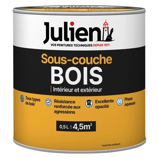 Julien s/couche bois intérieur extérieur 0.5l - JULIEN