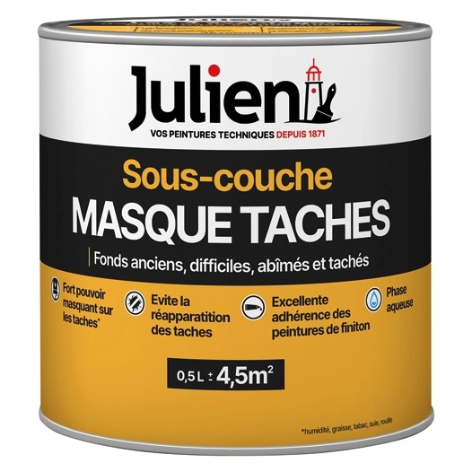 Julien s/couche masque taches multi supports 0.5l - JULIEN