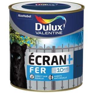 Peinture Ecran fer brillant 0.5l marine - DULUX VALENTINE