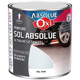 Sol absolue 0.5l gris clair RAL7035 - OXI