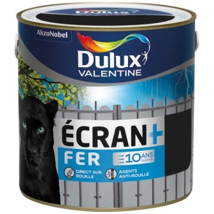 Peinture Ecran fer mat 2l noir - DULUX VALENTINE
