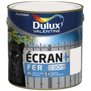 Peinture Ecran fer brillant 2l vert basque - DULUX VALENTINE