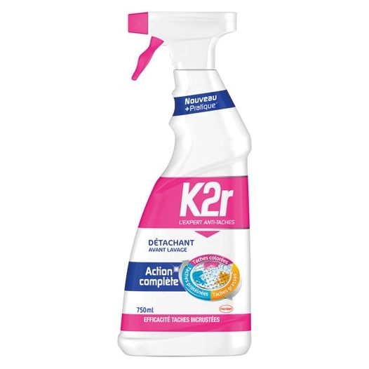 K2r detachant av.lavage pist.750ml - K2R