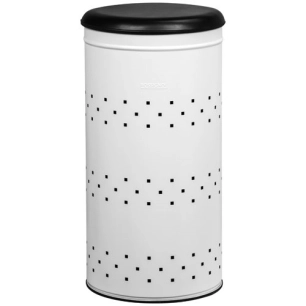 Panier à linge - Lina blanc 45 L H 63 cm - ROSSIGNOL