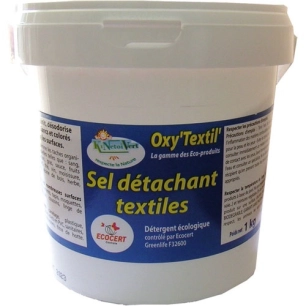 Sel détachant écologique Oxy textil 1kg - KINETOIVERT