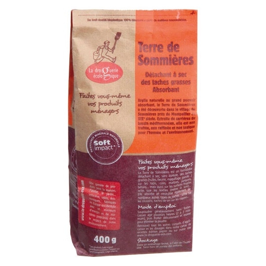 Terre de sommieres 400g sac - LA DROGUERIE ECOLOGI