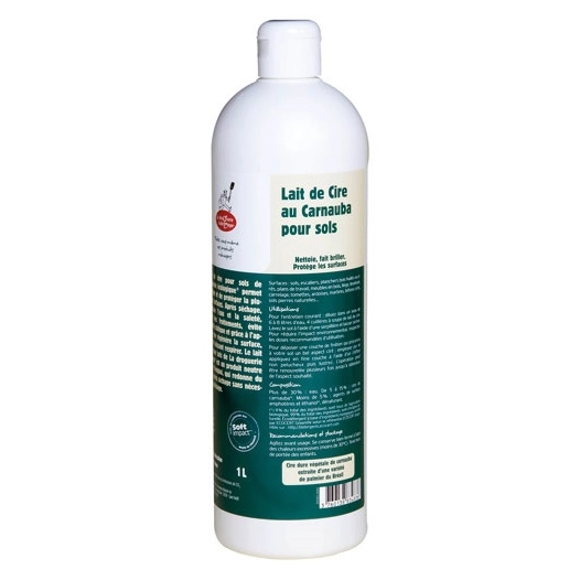 Lait de cire carnauba bio 1l - LA DROGUERIE ECOLOGI