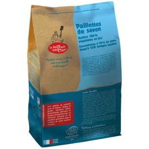 Paillettes de savon huiles bio 1kg - LA DROGUERIE ECOLOGI