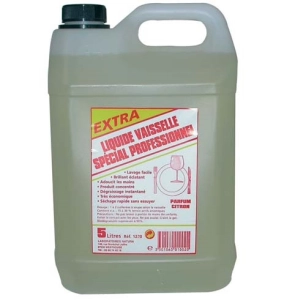 4 Liquide vaisselle Extra citron 5L - EXTRA
