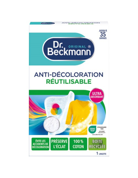 Maxi lingette réutilisable 30 lavages - DR BECKMANN