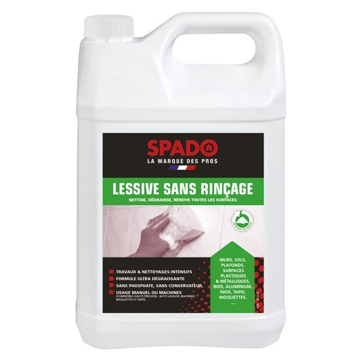 Spado pro lessive gros travaux sans rincage 5l - SPADO