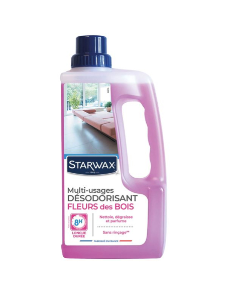 Nettoyant sol longue durée fleurs des bois 1l Starwax - STARWAX
