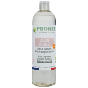 Liquide vaisselle main peau sensible agrume ecocert 500ml - PRONET NATURE