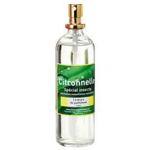 Vaporisateur d'ambiance 100ml citronnelle spécial insectes - LAMPE DU PARFUMEUR