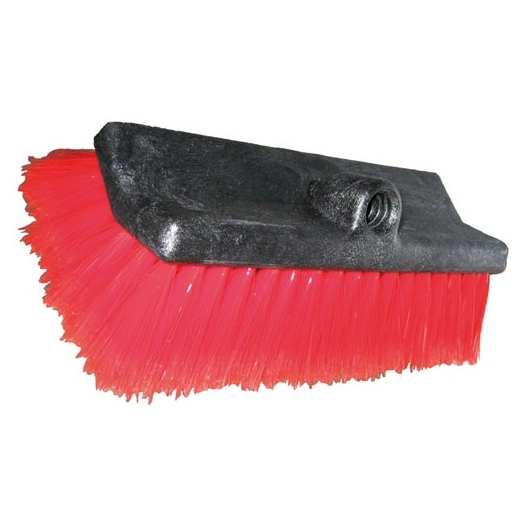 Brosse rouge bifaces 25cm fibres souples - PRONET