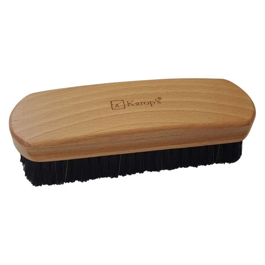 Brosse habit cintre vernie soie noire - FINDIS EBJ