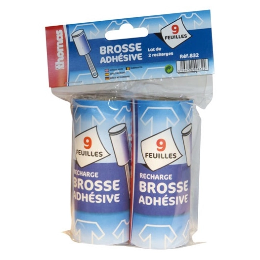 Recharge brosse adhésive x2 - THOMAS