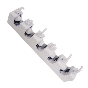 Accroche balais grand modèle - 5 encoches 6 crochets - THOMAS