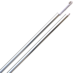 Manche alu 1m40 poignée blanche - HEVA