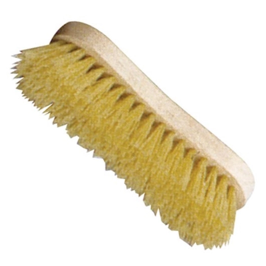Brosse violon à laver bois brut polypro jaune 3236 - FINDIS EBJ