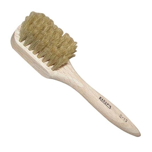 Brosse applicat.cirage car.soie blanche - FINDIS EBJ