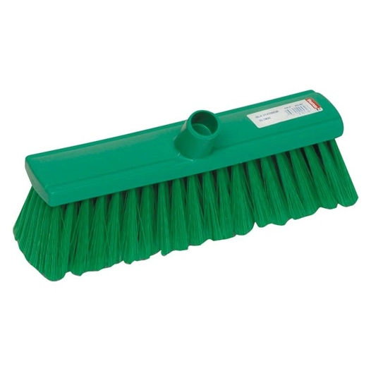 Balais fibre dure 31cm pvc vert ondulé - THOMAS