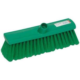 Balais fibre dure 31cm pvc vert ondulé - THOMAS