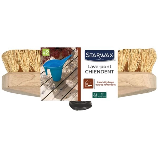 Lave pont chiendent bois fsc100 - STARWAX